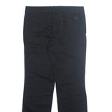 NIKE Chino Womens Trousers Black Regular Straight W30 L30
