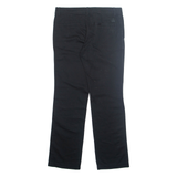 NIKE Chino Womens Trousers Black Regular Straight W30 L30