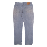 LEVI'S Womens Trousers Grey Regular Tapered W34 L32