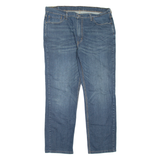 LEVI'S 541 Jeans Mens Blue Athletic Tapered Stone Wash W40 L30