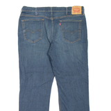 LEVI'S 541 Jeans Mens Blue Athletic Tapered Stone Wash W40 L30