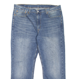 LEVI'S 514 Jeans Mens Blue Slim Straight Stone Wash W38 L28