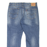 LEVI'S 514 Jeans Mens Blue Slim Straight Stone Wash W38 L28