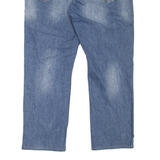 LEVI'S 514 Jeans Mens Blue Slim Straight Stone Wash W38 L28