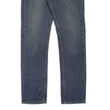 LEVI'S 511 Jeans Mens Blue Skinny Straight Stone Wash W33 L32
