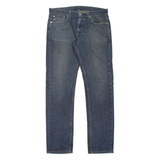 LEVI'S 511 Jeans Mens Blue Skinny Straight Stone Wash W33 L32