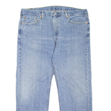 LEVI'S 505 Jeans Mens Blue Regular Straight Stone Wash W40 L30