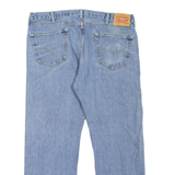LEVI'S 505 Jeans Mens Blue Regular Straight Stone Wash W40 L30