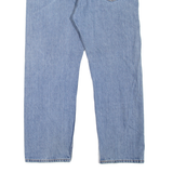 LEVI'S 505 Jeans Mens Blue Regular Straight Stone Wash W40 L30