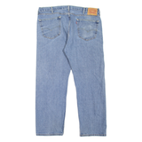 LEVI'S 505 Jeans Mens Blue Regular Straight Stone Wash W40 L30