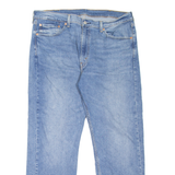 LEVI'S 505 Jeans Mens Blue Regular Straight Stone Wash W38 L30