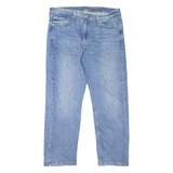 LEVI'S 505 Jeans Mens Blue Regular Straight Stone Wash W38 L30