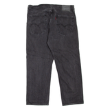 LEVI'S 505 Jeans Mens Black Regular Straight W36 L24