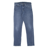 LEVI'S 511 Jeans Mens Blue Slim Straight Stone Wash W33 L32