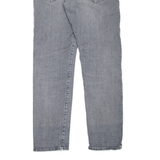 LEVI'S 502 Jeans BIG E Mens Grey Regular Tapered Stone Wash W31 L32