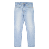 LEVI'S 512 BIG E Jeans Mens Blue Slim Tapered Stone Wash W32 L32