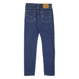LEVI'S 510 BIG E Jeans Mens Blue Slim Skinny Stone Wash W28 L30