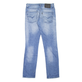 LEVI'S 511 Jeans Mens Blue Slim Straight Stone Wash W30 L32