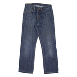 LEVI'S 514 Jeans Mens Blue Slim Straight Stone Wash W28 L27