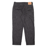 LEVI'S 504 Jeans Mens Grey Regular Straight W34 L28