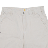 CARHARTT Mens Workwear Shorts Beige Relaxed L W36