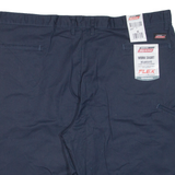 DICKIES Mens Workwear Shorts Blue 2XL W42