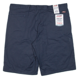 DICKIES Mens Workwear Shorts Blue 2XL W42