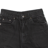 LEVI'S Womens Denim Shorts Black S W27