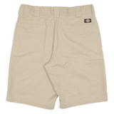 DICKIES Mens Workwear Shorts Beige Relaxed M W34