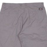 DICKIES Mens Workwear Shorts Grey L W36