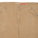 DICKIES Flex Mens Workwear Shorts Brown XL W38