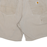 CARHARTT Womens Workwear Shorts Beige M W32