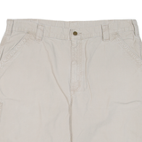 CARHARTT Mens Workwear Shorts Beige XL W40