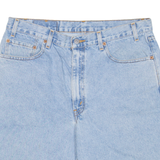 LEVI'S 550 Womens Jorts Shorts Blue XL W36
