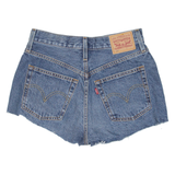 LEVI'S 501 Womens Denim Shorts Blue XS W25