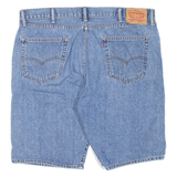 LEVI'S 505 Womens Jorts Shorts Blue 2XL W40