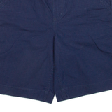 CARHARTT Womens Workwear Shorts Blue UK 12 W34