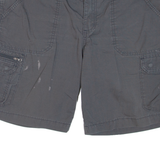 CARHARTT Womens Workwear Shorts Grey UK 14 W34