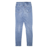 LEVI'S Altered Womens Jeans Blue Slim Skinny Stone Wash W26 L30