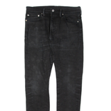 LEVI'S 510 Jeans Mens Black Slim Skinny W31 L32
