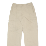THE NORTH FACE Outdoor 2 in 1 Mens Trousers Beige Regular Straight Nylon W30 L30