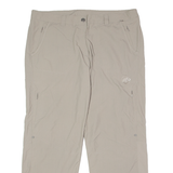 MAMMUT Outdoor Womens Trousers Grey Regular Wide-Leg Nylon W38 L28