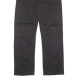 LEE COOPER Mens Twill Trousers Black Slim Skinny W26 L28