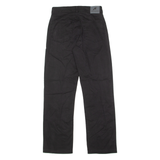 LEE COOPER Mens Twill Trousers Black Slim Skinny W26 L28