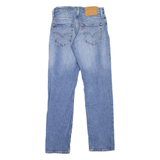 LEVI'S 511 BIG E Jeans Mens Blue Slim Straight Stone Wash W27 L30