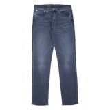 LEVI'S 511 Jeans Mens Blue Slim Straight Stone Wash W32 L32