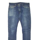 LEVI'S 510 Jeans Mens Blue Slim Skinny Stone Wash W36 L34