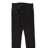 LEVI'S 512 Jeans Lo-Ball Mens Black Slim Tapered W30 L30
