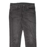 LEVI'S 511 BIG E Jeans Mens Grey Slim Straight Stone Wash W32 L30