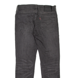 LEVI'S 511 BIG E Jeans Mens Grey Slim Straight Stone Wash W32 L30